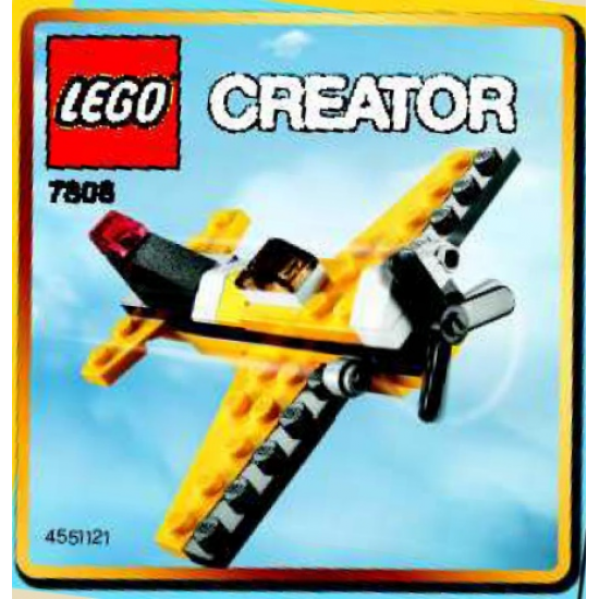 LEGO CREATOR Yellow Airplane polybag 2009